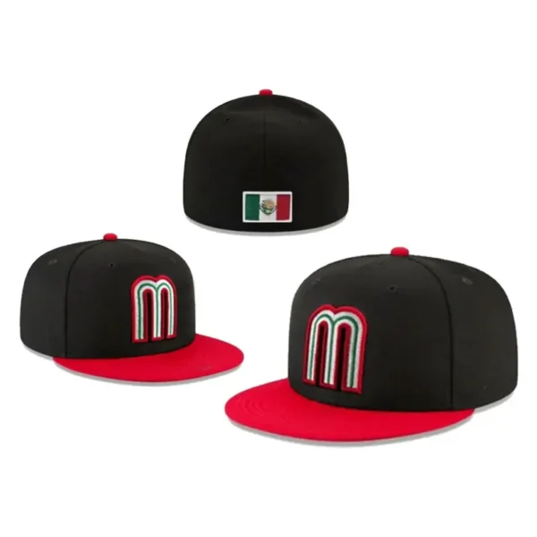 Wholesale World Patches Closed Baseball Cap for Man Custom Gorras Original Embroidery LogoCaps Snapback Hats Sports Fitted caps