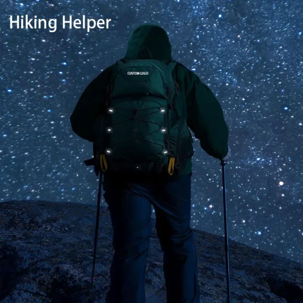 Outdoor Hiking Colorful Folding Bag Backpack Waterproof Backpack Large Capacity Lightweight Printed Logo Travel Sports Backpack