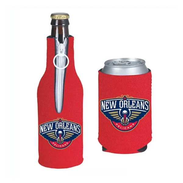 Custom Logo Beer Bottle Coolie With Opener 330ml Soft Cooler Bags With Zipper 12oz Neoprene Stubby Holder Beer Can Cover Koozies