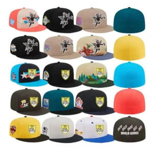 Wholesale Snapback Custom Logo Bulk 3D Embroidered Fashion Sports Snapback Baseball Luxury Men 6 Panel Plain Fitted Cap