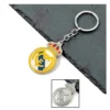 Football Sports Keychain Championship National Team Metal Keyring Club Pendant Charm Fans Souvenir Country Flag Soccer Keychain