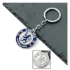 Football Sports Keychain Championship National Team Metal Keyring Club Pendant Charm Fans Souvenir Country Flag Soccer Keychain