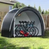 Hb95a92fd63ed49a0bbb6ce6aa94d221cg.webp Bike Storage Tent Shed Large Outdoor Waterproof Bicycle Covers Shelter Outside Portable Sheds for Lawn Mower Garden Tools