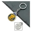 Football Sports Keychain Championship National Team Metal Keyring Club Pendant Charm Fans Souvenir Country Flag Soccer Keychain